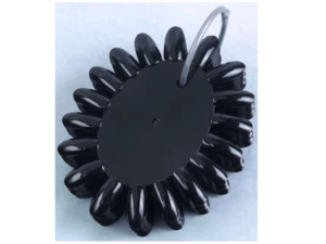 10pcs False Nail Art Tips With Ring Wheel Shape