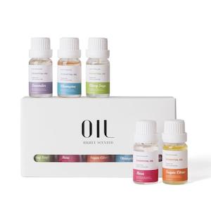 Home Fragrances: Fragranced Essential Oil - Set of 5 (10ml Each)