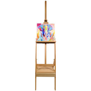 Mont Marte Art And Craft: Box Floor Easel Beech Signature - Mont Marte