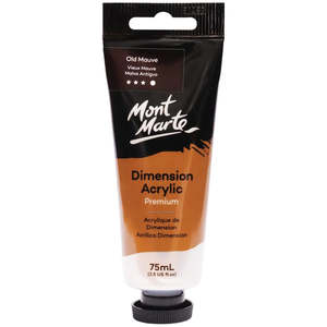Acrylic Paint: Dimension Acrylic Paint 75ml Tube - Mauve - Mont Marte