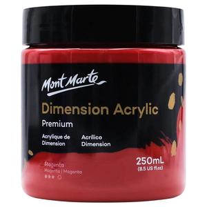 Dimension Acrylic Paint 250ml Pot - Magenta - Mont Marte