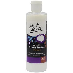 Acrylic Pouring Set: Acrylic Pouring Medium Premium 240ml - Mont Marte