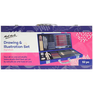 Drawing and Illustration Set Signature 52pc - Mont Marte