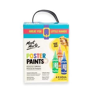 Poster Paint Set 6pc X 60ml - Mont Marte