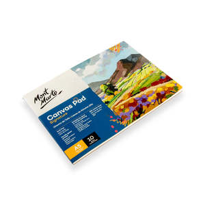 Canvas Pad 10 Signature Sheet A5 (5.8 X 8.3in) - Mont Marte