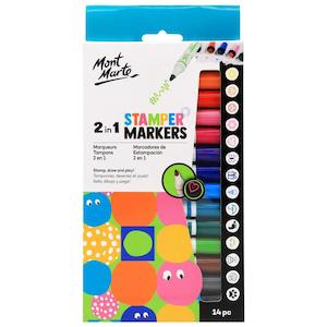 Markers: 2 in 1 Stamper Markers 14pc