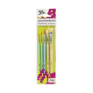 Art Brushes: Mont Marte Paint Brushes Set Discovery - 5pcs