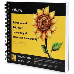 Ohuhu Marker Pad 8.9x8.3 Portable 120LB 200GSM Bleedproof