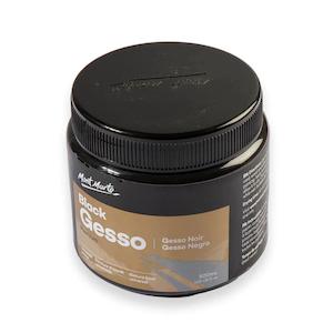 Black Gesso Tub 500ml - Mont Marte
