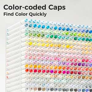 Art Supplies: Ohuhu Honolulu B 72 Colours Brush & Fine Marker Set