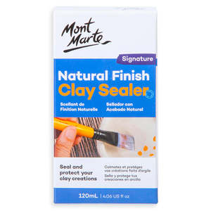 Art Supplies: Mont Marte Natural finish Clay Sealer - 120ml