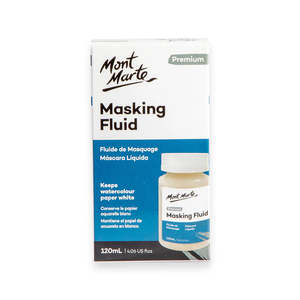 Art Supplies: Masking Fluid Premium 120ml - Mont Marte