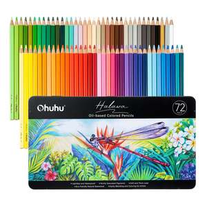 Ohuhu Halawa Series 72 Colours Oil-based Coloured Pencils