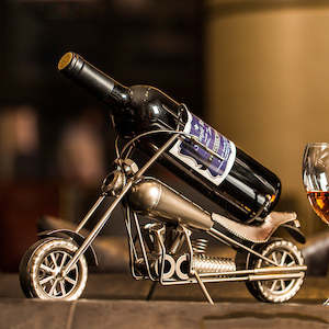 Home Garden Furniture: Drunk Driving Wine Cabinet Ornaments Wine Bottle Wine Rack Ornaments Wrought Iron Bar Home