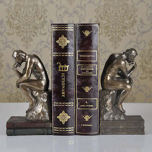 Home Garden Furniture: Thinker Ornaments Bookends High-end Creative Ornaments
