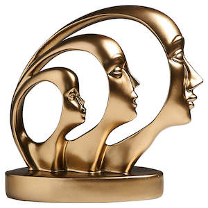 Home Garden Furniture: Resin Statue Sculpture Artwork Morden Ornaments