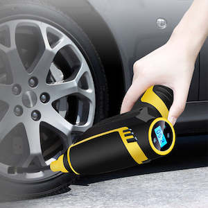 Automobiles Motorcycles: Automatic Portable Handheld Digital LED Smart Car Air Compressor Pump
