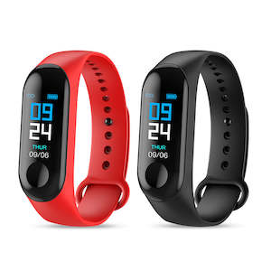 Consumer Electronics: Compatible With , Smart Bracelet Heart Rate And Blood Pressure Exercise Meter Step Information Push Smart Reminder Color Bracelet