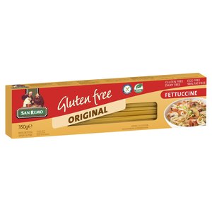 San Remo Gluten Free Fettuccine-350g - The Gluten Free Goods