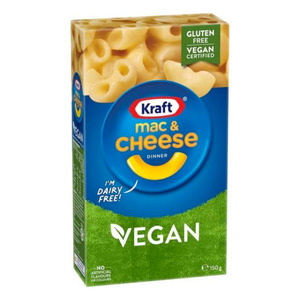 Pasta Rice Noodles: Kraft Vegan Mac & Cheese Macaroni Pasta Instant Noodles Cheese 150g