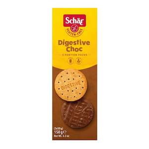 Egg Free: Schar Digestive Choc Biscuits  - Bulk Buy Discount Available