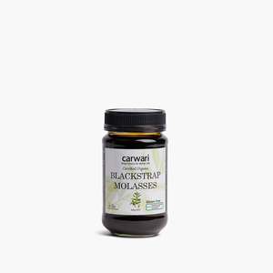 Baking Supplies: Carwari Organic Blackstrap Molasses 480g UNLABELLED JAR