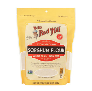 Baking Supplies: Bob's Red Mill Gluten Free Sweet White Sorghum Flour 624g - Bulk Buy Discount Available
