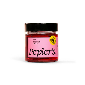 General Cooking: Peplers Pink Gin Jelly - Bulk Buy Available