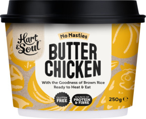 Hart & Soul Supergrain Butter Chicken 250g - Bulk Buy Available