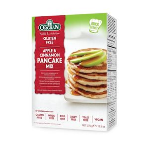 Baking Ready Mixes: Orgran Apple & Cinnamon Pancake Mix