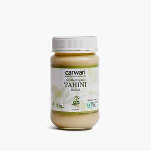 Jams Spreads: Carwari Organic Tahini White Hulled