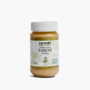 Jams Spreads: Carwari Organic Tahini White Unhulled