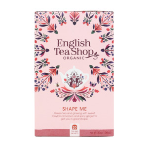 English Tea Shop Organic Wellness Tea Shape Me 20pc - Bulk Buy Available