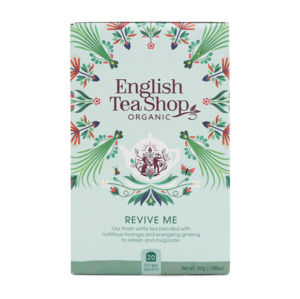 English Tea Shop Organic Wellness Tea Revive Me 20pc - Bulk Buy Available
