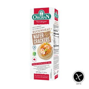 Nut Free: Orgran Multigrain Wafer Cracker With Buckwheat 100g