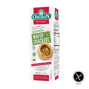 Orgran Multigrain Wafer Cracker With Quinoa 100g