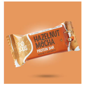 Dairy Free: Fodbods Hazelnut Mocha Protein Bar 50g
