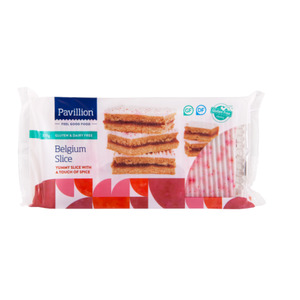 Dairy Free: Pavillion Belgium Slice 330g