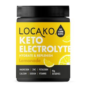 Health Personal: Locako Keto Electrolytes - Lemonade