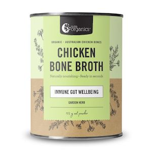 Health Personal: Nutraorganics Chicken Broth Garden Herb