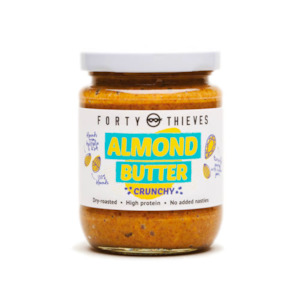 Jams Spreads: Forty Thieves Almond Butter Crunchy