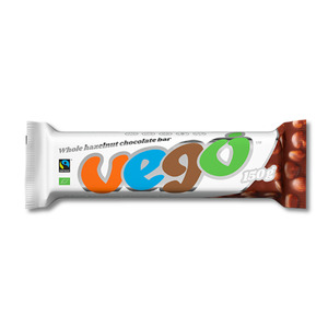 On Sale: Vego Whole Hazelnut Chocolate Bar 150g - SHORT DATED 1/7