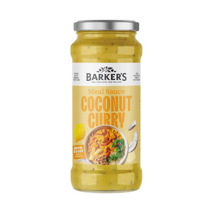 Sauce Stock Marinade: Barkers Curry Coconut 500g