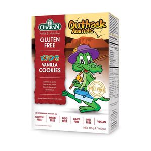 Little People: Orgran Outback Animals Vanilla Cookies