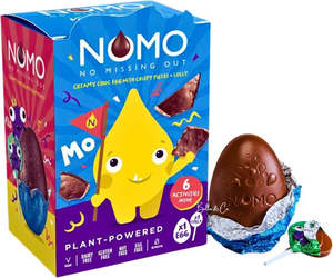 Easter: NOMO Creamy Choc Egg with crispy pieces 92g - LIMITED AVAILABILITY