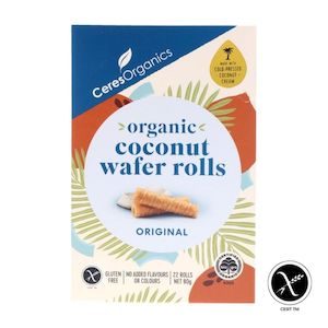 Ceres Organics Original Coconut Wafer Rolls