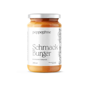 Pepper & Me Schmach Burger Sauce 280g SHORT DATED 24/7- Bulk Buy Available