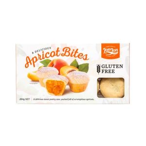 Jon Jon Bulk: Jon Jon Gluten Free Apricot Bites - Bulk Buy Available