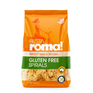 Pasta Rice Noodles: Pasta Roma Spirals Gluten Free 350g