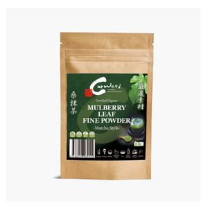 Carwari Organic Mulberry Leaf Fine Powder - Matcha Style 50g